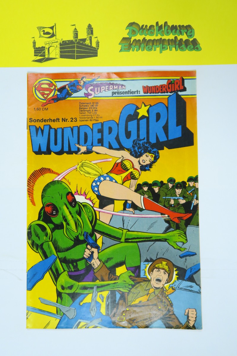 Wundergirl Sonderheft Nr. 23 Ehapa im Zustand (1-2). 162031 Wundergirl Sonderheft Nr. 23 Ehapa im Zustand (1-2). 162031