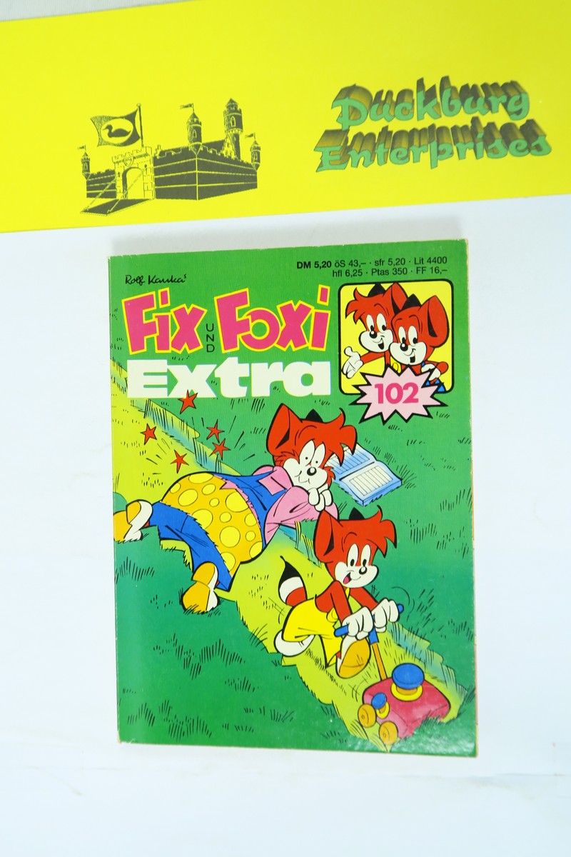 Fix und Foxi Extra Taschenbuch Nr.102  Kauka Gevacur Verlag im Z (1-2). 156235