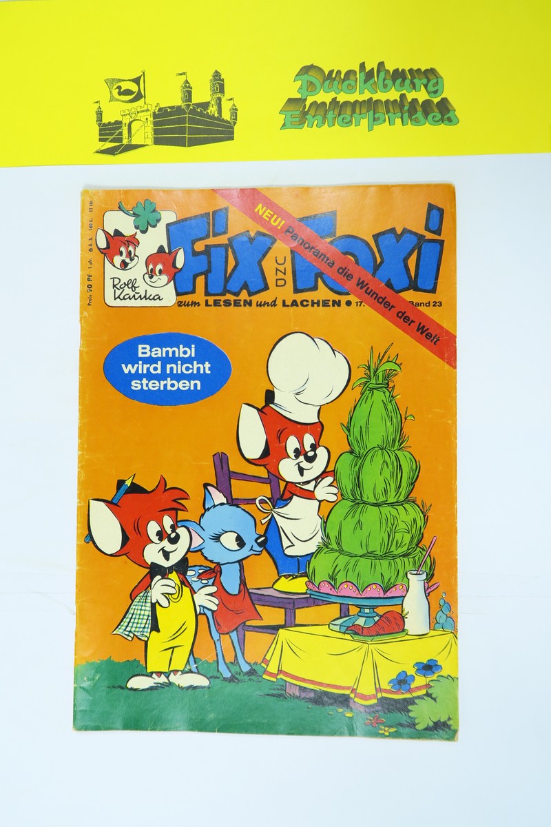 Fix und Foxi 17. Jhrg. 1969/23  Kauka Pabel im Z (2-3). 155107 Fix und Foxi 17. Jhrg. 1969/23  Kauka Pabel im Z (2-3). 155107