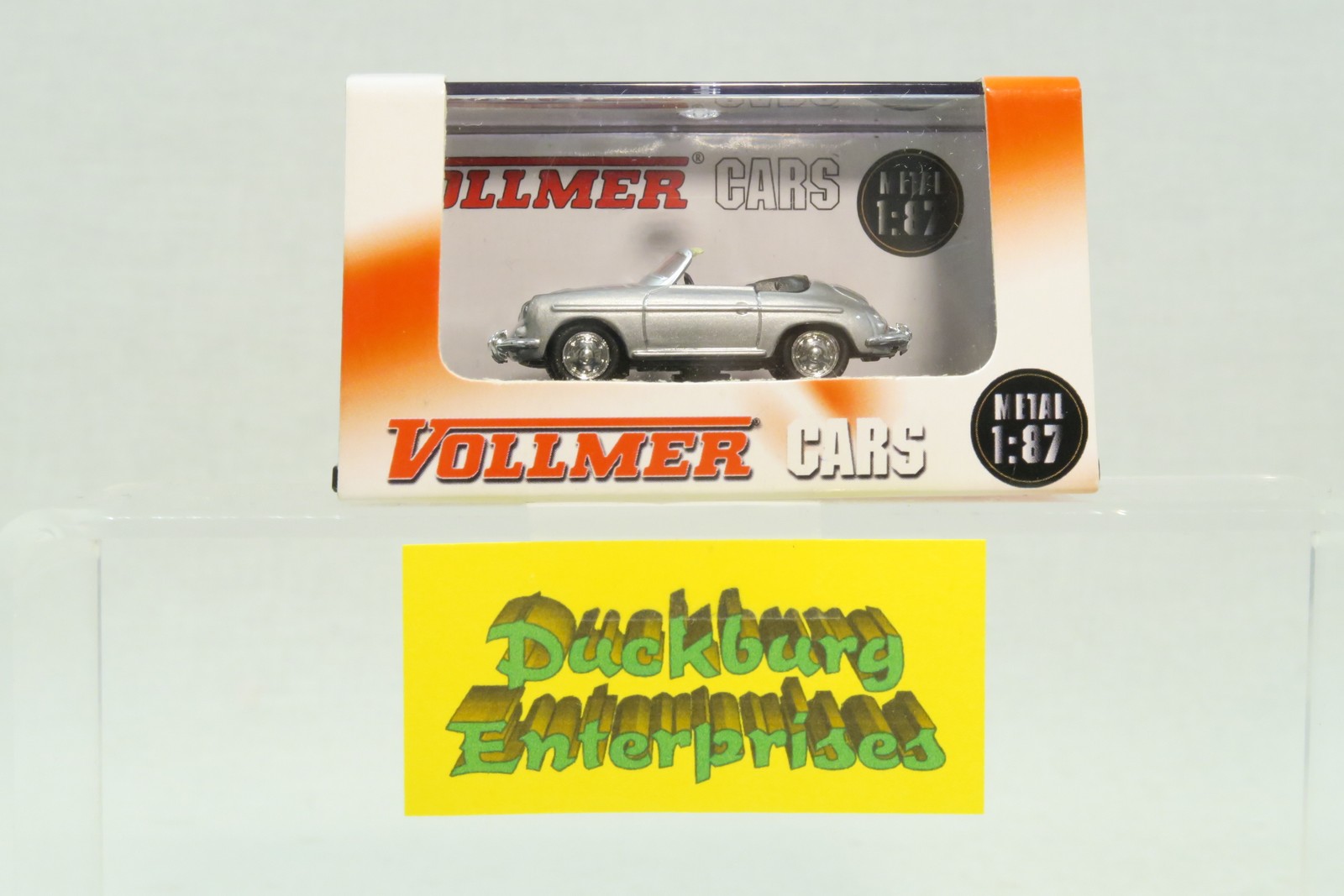 Vollmer 1:87 PKW 73106 Porsche 356 B Cabrio silber in OVP 174929 Vollmer 1:87 PKW 73106 Porsche 356 B Cabrio silber in OVP 174929