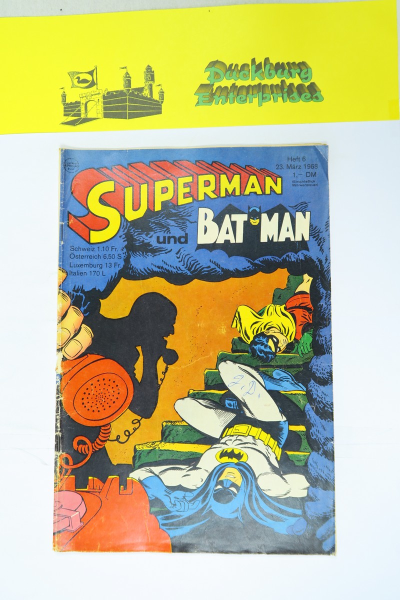 Superman Comic 1968/ 6 Ehapa im Zustand (2-3 NZ). 153663 Superman Comic 1968/ 6 Ehapa im Zustand (2-3 NZ). 153663