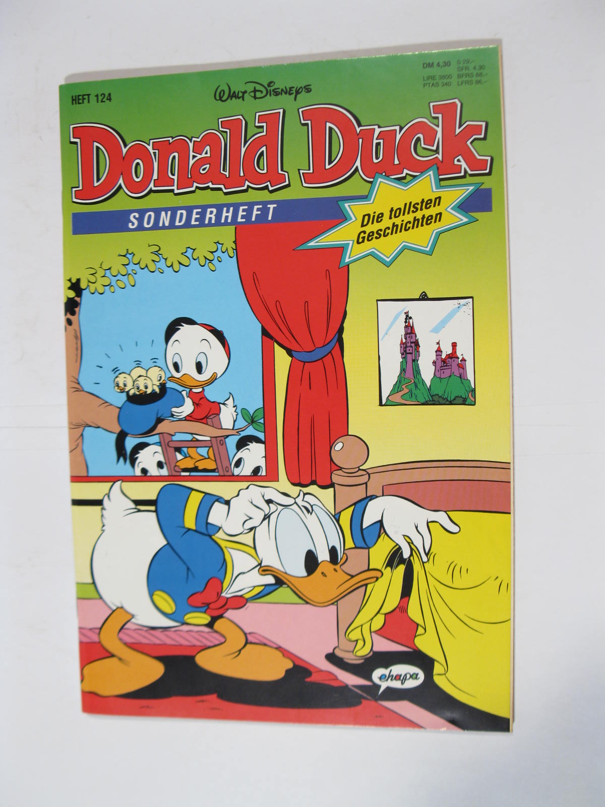 tollsten Geschichten von Donald Duck Nr.124 Ehapa Vlg. im Z (0-1/1). 110859 tollsten Geschichten von Donald Duck Nr.124 Ehapa Vlg. im Z (0-1/1). 110859