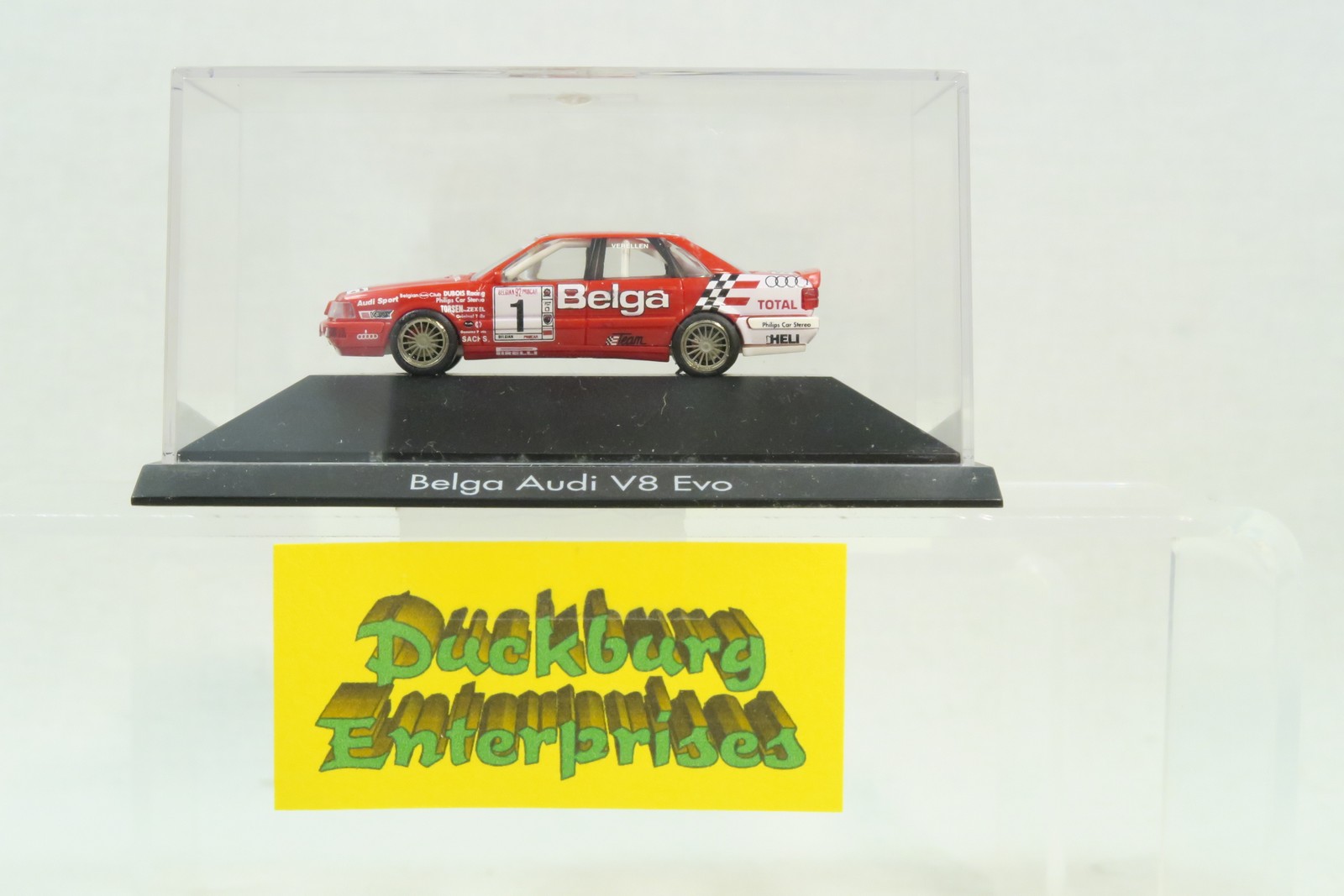 Herpa 1:87 PKW x Audi V8 Evo Belga Nr. 1 in OVP 184329 Herpa 1:87 PKW x Audi V8 Evo Belga Nr. 1 in OVP 184329