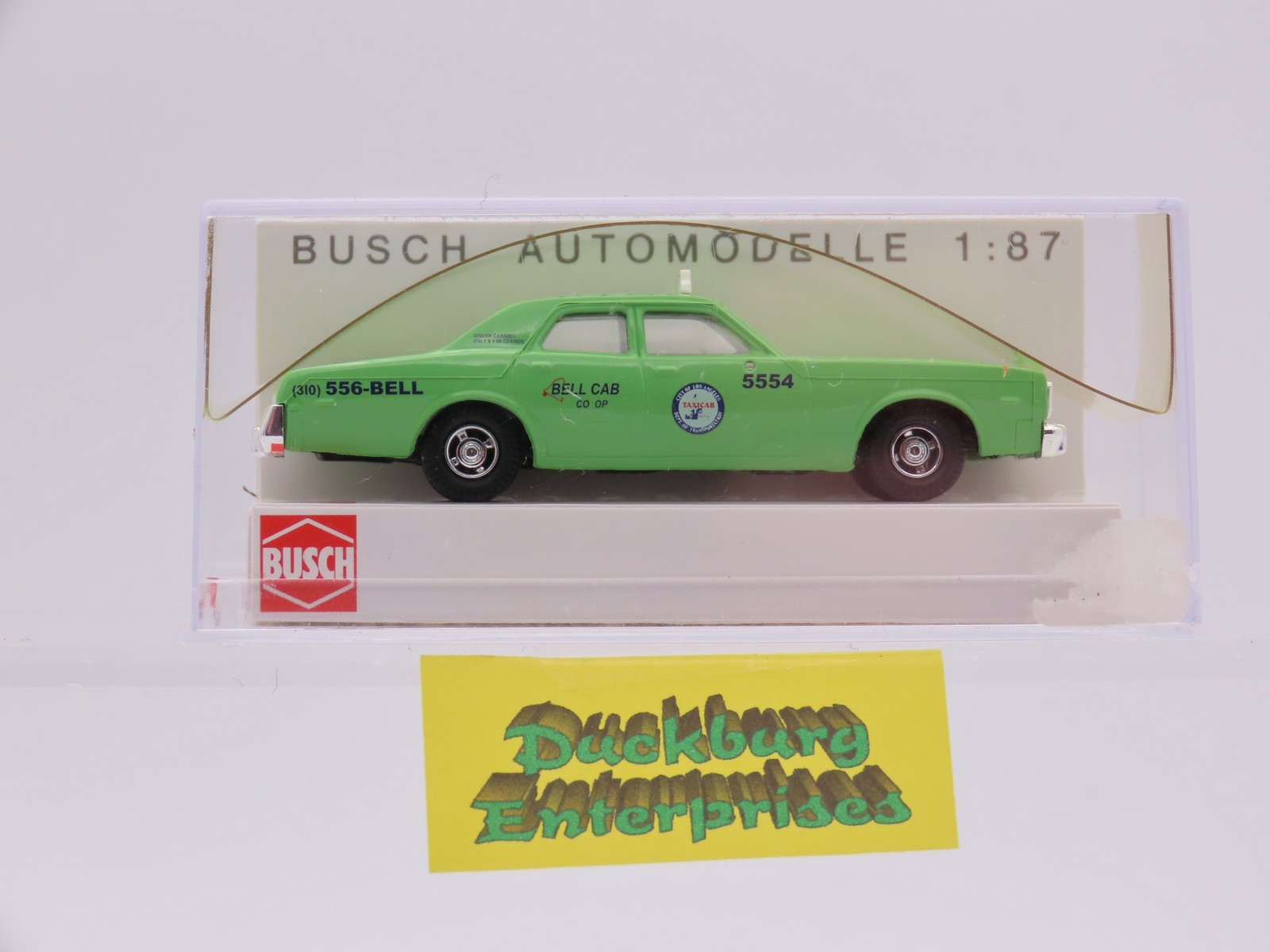 Busch 46615 Dodge Monaco LA Bell Cab US Taxi grün in OVP 1:87 187743 Busch 46615 Dodge Monaco LA Bell Cab US Taxi grün in OVP 1:87 187743