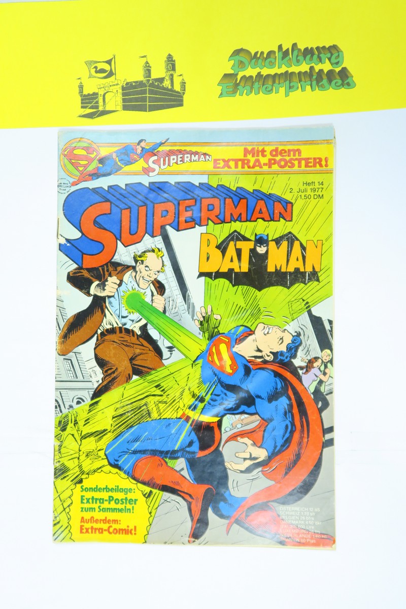Superman Comic 1977/14 Ehapa im Zustand (3). 162369 Superman Comic 1977/14 Ehapa im Zustand (3). 162369