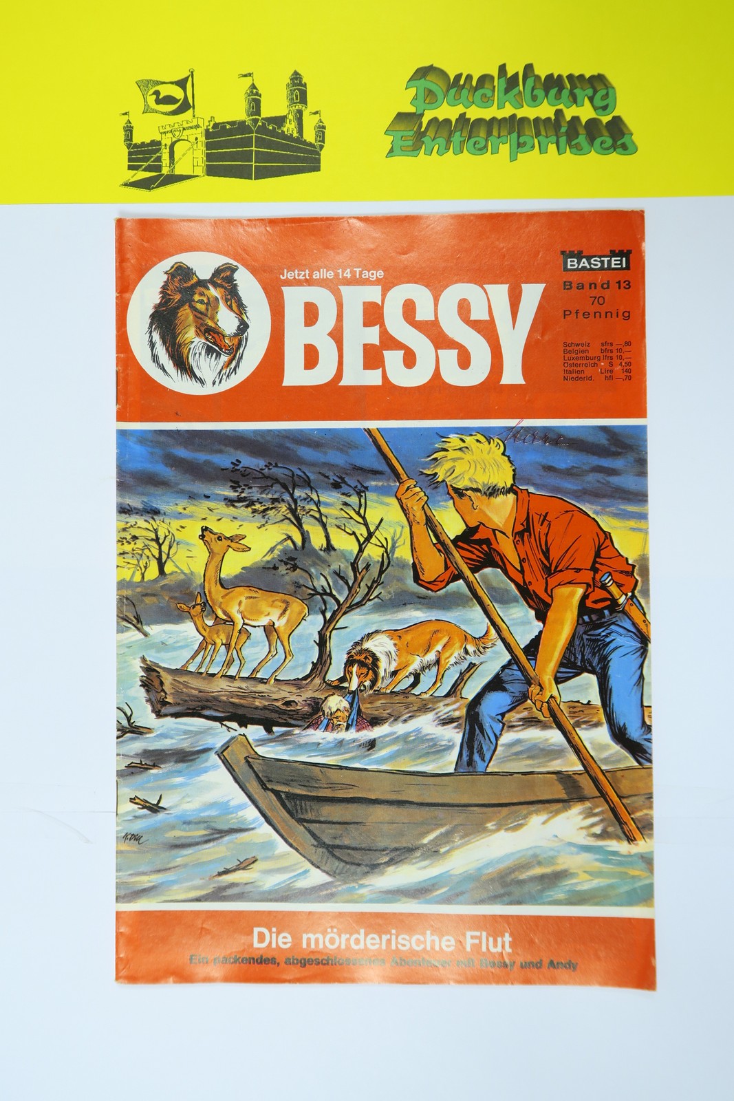 Bessy Comic-Heft Nr. 13 Bastei im Zustand (1-2/2 NZ). 150797 Bessy Comic-Heft Nr. 13 Bastei im Zustand (1-2/2 NZ). 150797