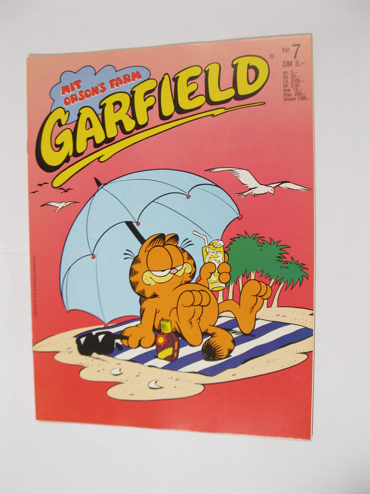 Garfield GbÜ Nr. 1987/ 7 Bavaria Vlg. im Z (0-1). 111239 Garfield GbÜ Nr. 1987/ 7 Bavaria Vlg. im Z (0-1). 111239