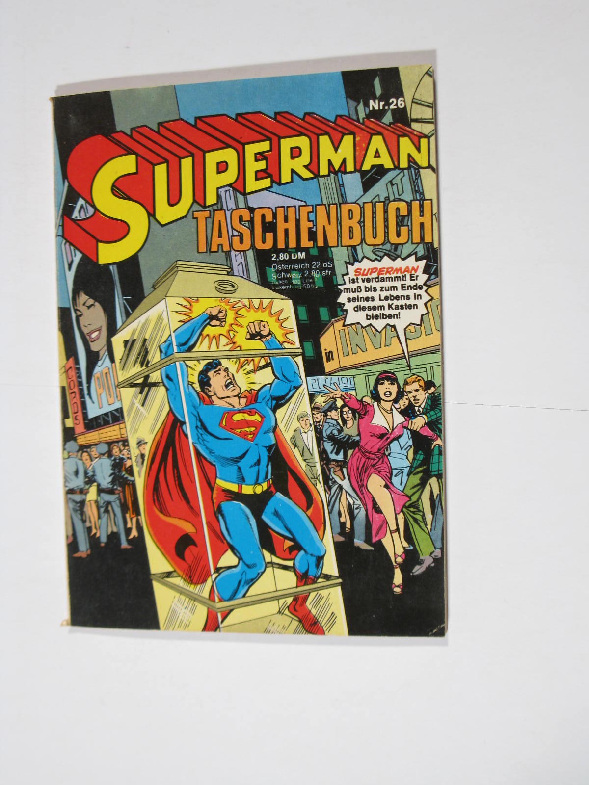 Superman Taschenbuch Nr. 26 Ehapa Verlag im Z (1-2). 111397 Superman Taschenbuch Nr. 26 Ehapa Verlag im Z (1-2). 111397