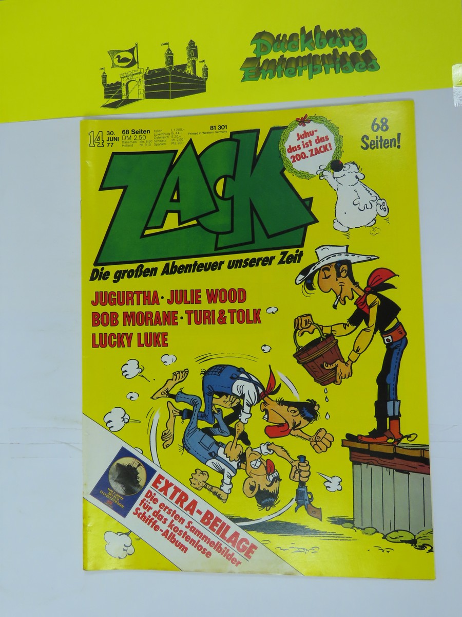 ZACK Comic Nr. 77/14 Koralle Vlg. im Zustand (1-2). 151647 ZACK Comic Nr. 77/14 Koralle Vlg. im Zustand (1-2). 151647