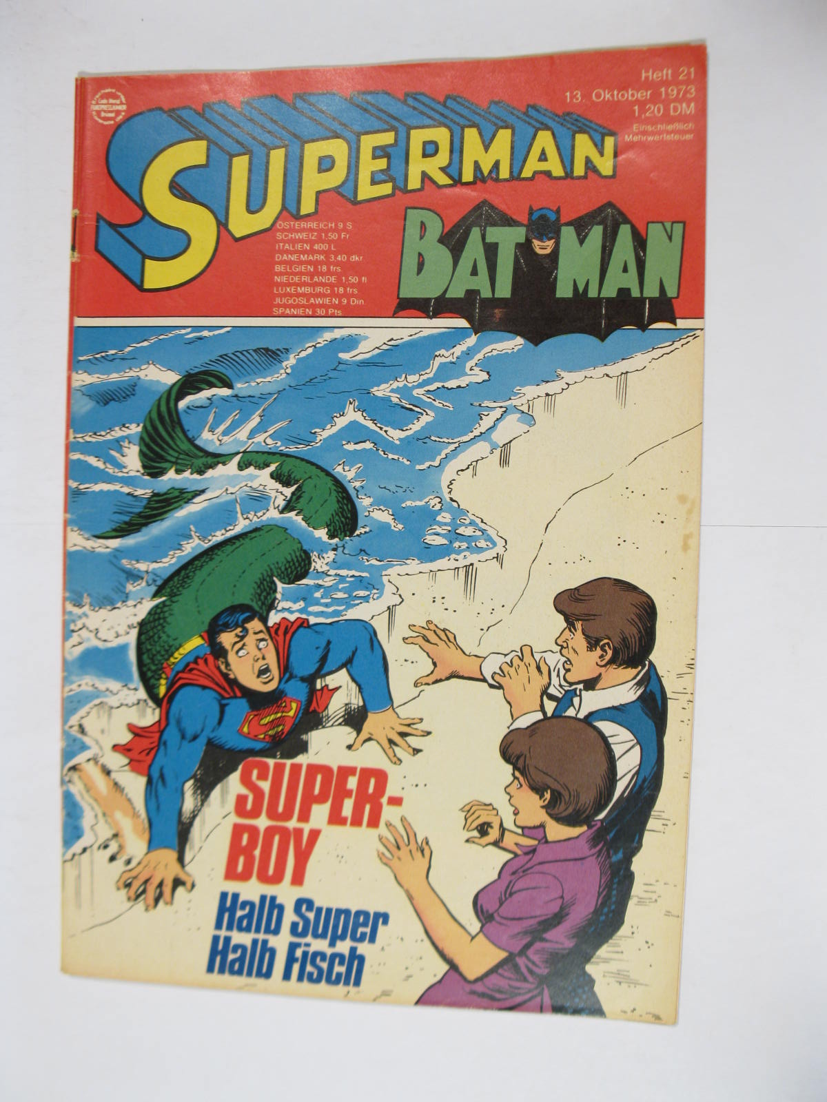 Superman Comic 1973/21  Ehapa im Zustand (1-2/2). 113451