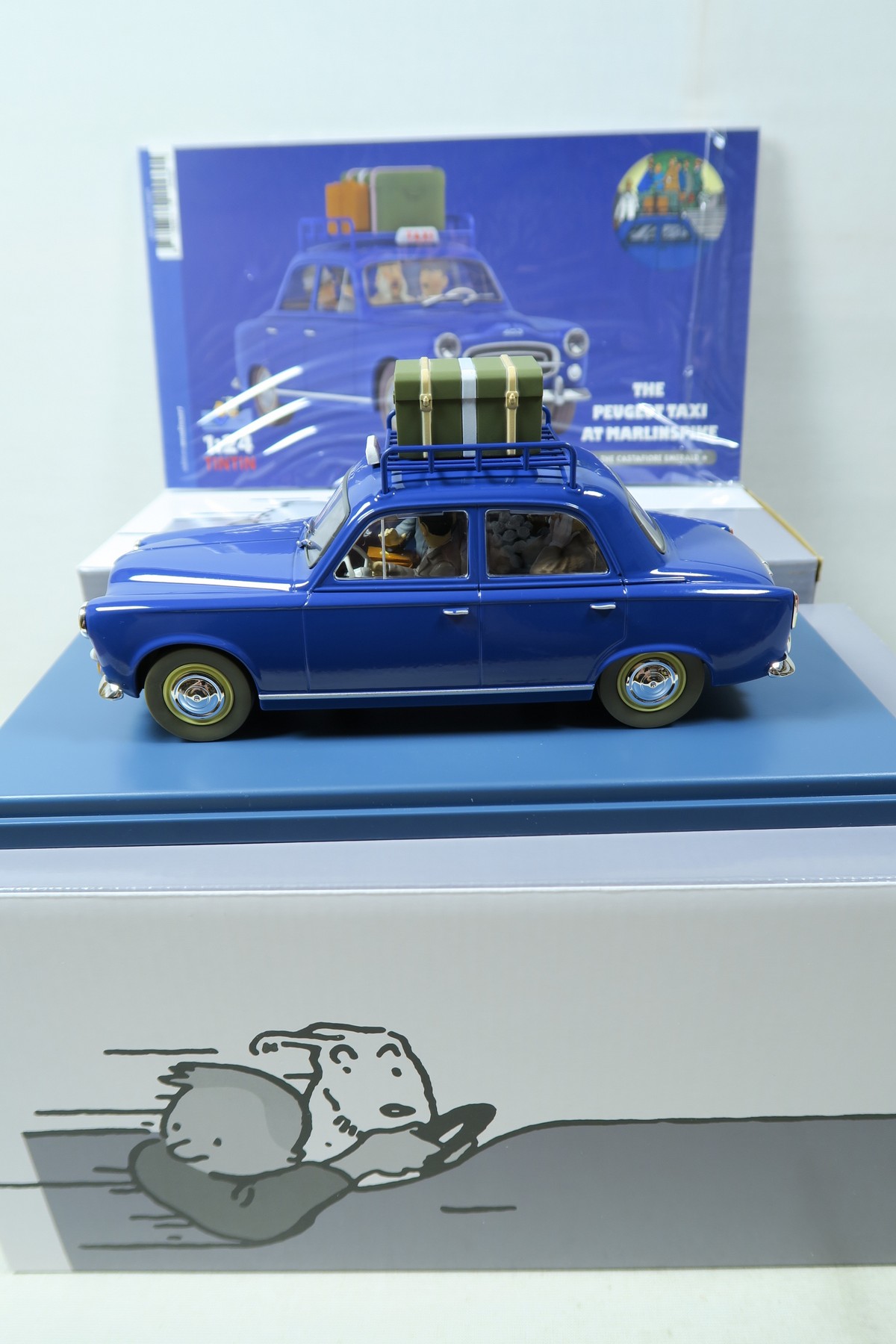Tim & Struppi Tintin Auto 1/24 Taxi Castafiore Moulinsart 29937 Tim & Struppi Tintin Auto 1/24 Taxi Castafiore Moulinsart 29937