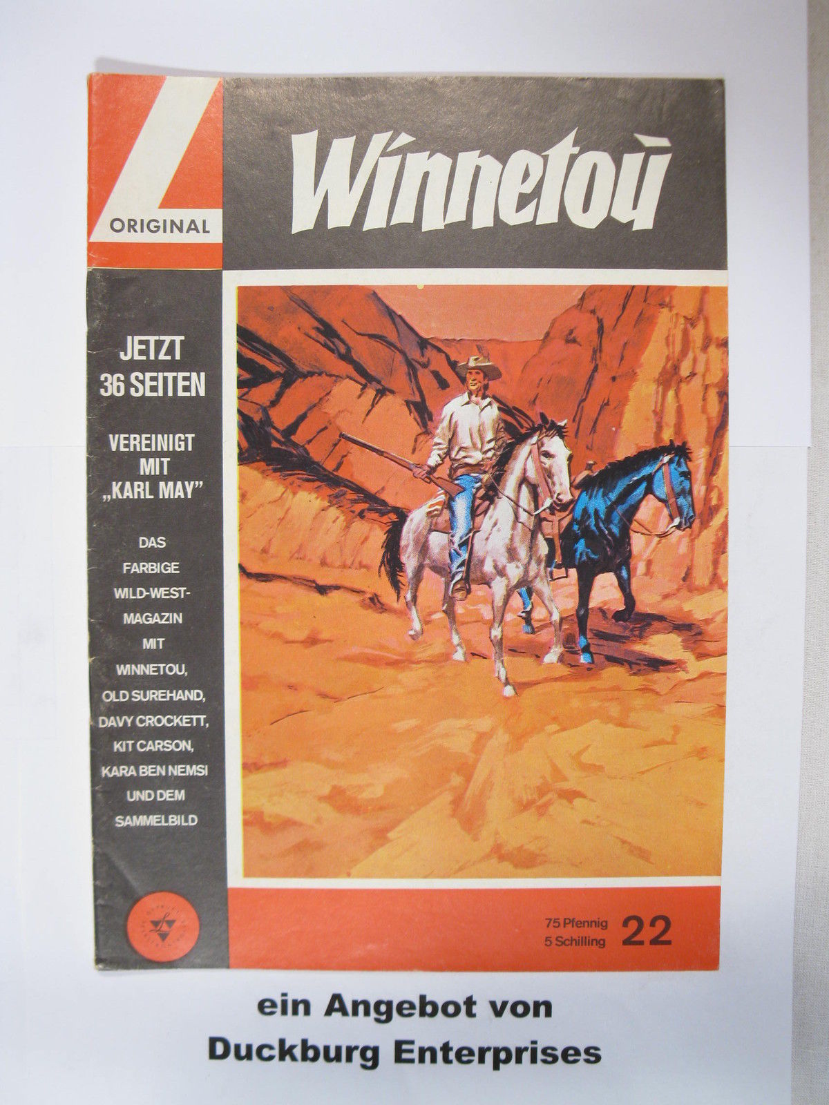 Winnetou 22 Lehning Verlag/ Karl May in Z (1-2) 46831 Winnetou 22 Lehning Verlag/ Karl May in Z (1-2) 46831