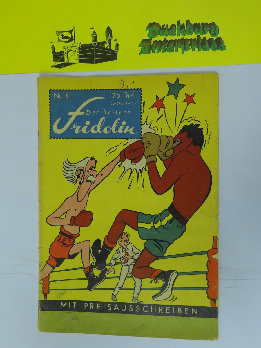 heitere Fridolin Nr. 14 Semrau im Zustand (2-3). 158033