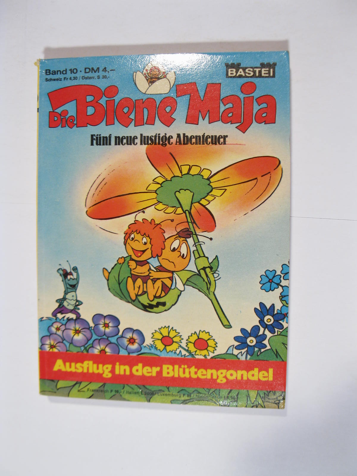 Biene Maja Taschenbuch Nr. 10 Bastei im Zustand (1). 100293 Biene Maja Taschenbuch Nr. 10 Bastei im Zustand (1). 100293