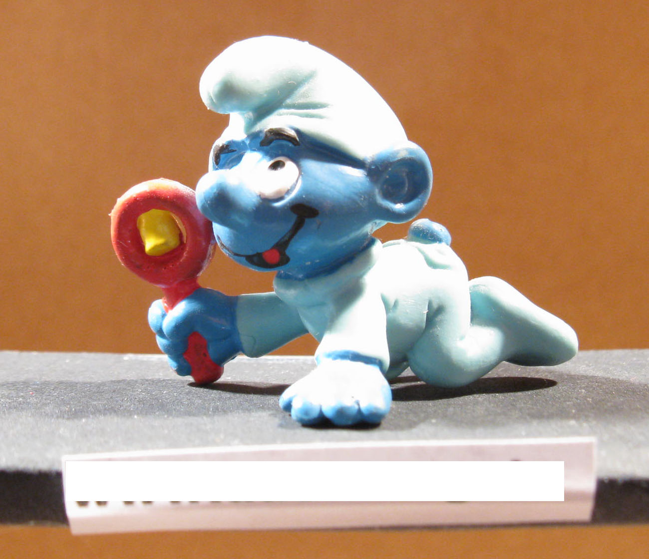 Baby Schlumpf blau + Rassel Variante 185a Schleich # 20203 smurf puffi schtroumpf 28253 Baby Schlumpf blau + Rassel Variante 185a Schleich # 20203 smurf puffi schtroumpf 28253