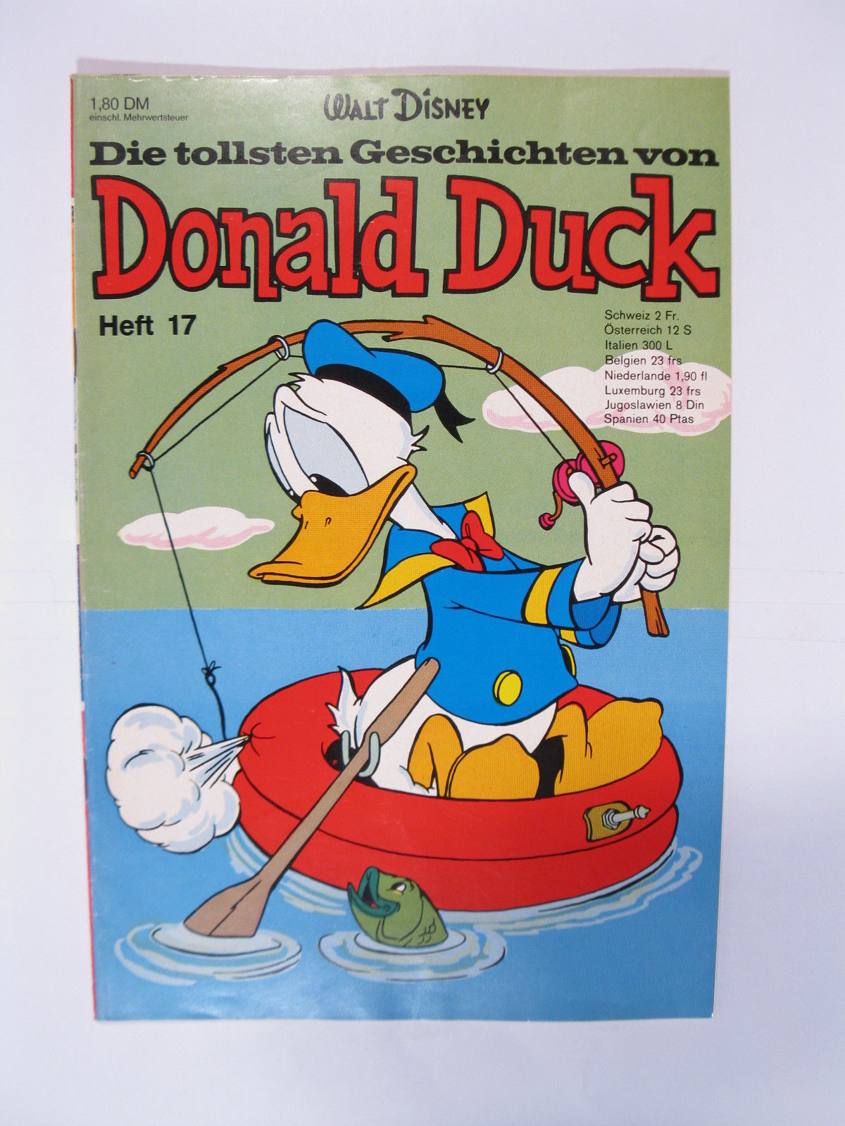 tollsten Geschichten Donald Duck 17 Ehapa Verlag im Zustand (1/1-2). 58737 tollsten Geschichten Donald Duck 17 Ehapa Verlag im Zustand (1/1-2). 58737