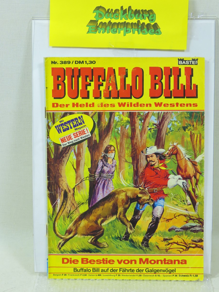 Buffalo Bill Nr. 389 Bastei im Zustand (3). 196087 Buffalo Bill Nr. 389 Bastei im Zustand (3). 196087