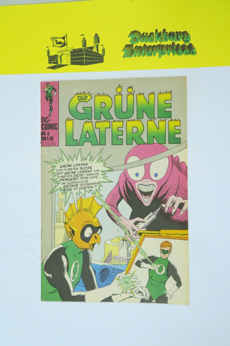 Grüne Laterne Nr. 6 Williams im Zustand (1). 162257 Grüne Laterne Nr. 6 Williams im Zustand (1). 162257