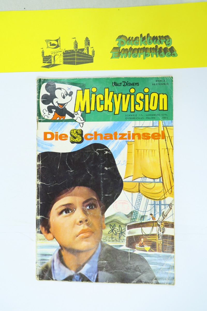 Mickyvision / Micky Vision 1962-63/ 3 Ehapa im Zustand (4 NZ ). 153691 Mickyvision / Micky Vision 1962-63/ 3 Ehapa im Zustand (4 NZ ). 153691