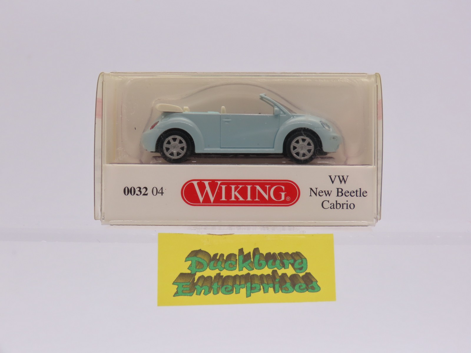 Wiking 003204 VW New Beetle Cabrio hellblau in OVP 1:87 187913 Wiking 003204 VW New Beetle Cabrio hellblau in OVP 1:87 187913