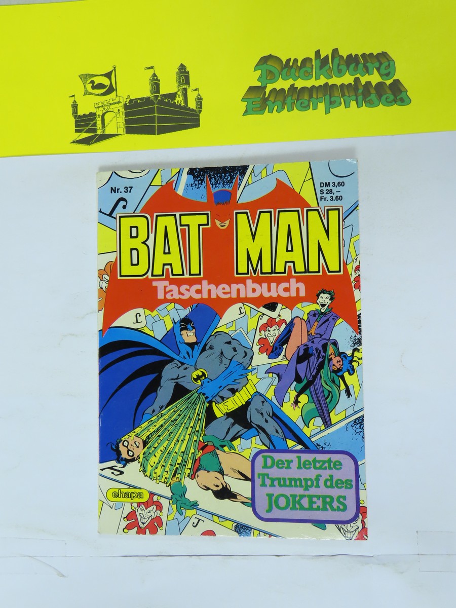 Batman Taschenbuch Nr. 37 Ehapa im Zustand (1-2). 151715 Batman Taschenbuch Nr. 37 Ehapa im Zustand (1-2). 151715