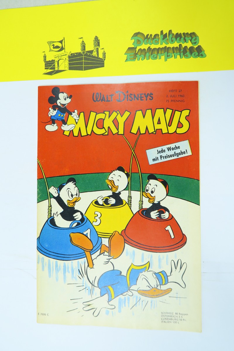 Micky Maus 1960/ 27 vom 2.7.60 Ehapa im Zustand (1-2). 162771 Micky Maus 1960/ 27 vom 2.7.60 Ehapa im Zustand (1-2). 162771