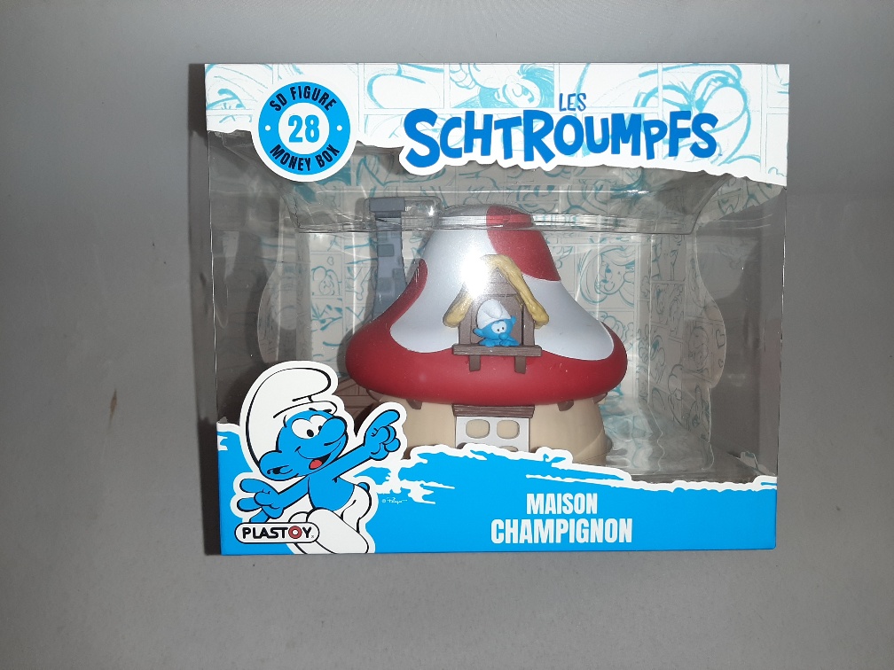 Schlumpf Haus als Spardose von Plastoy Collectoys Schlumpf Haus als Spardose von Plastoy Collectoys