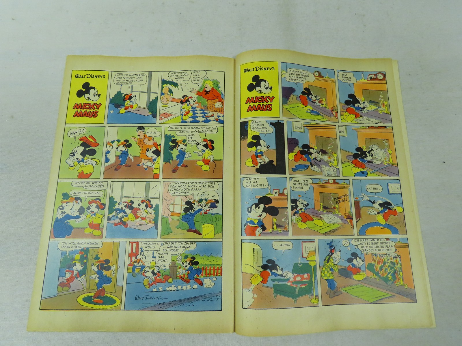 Micky Maus 1952/ 3 vom März 1952   Ehapa im Zustand (1-2). 199048