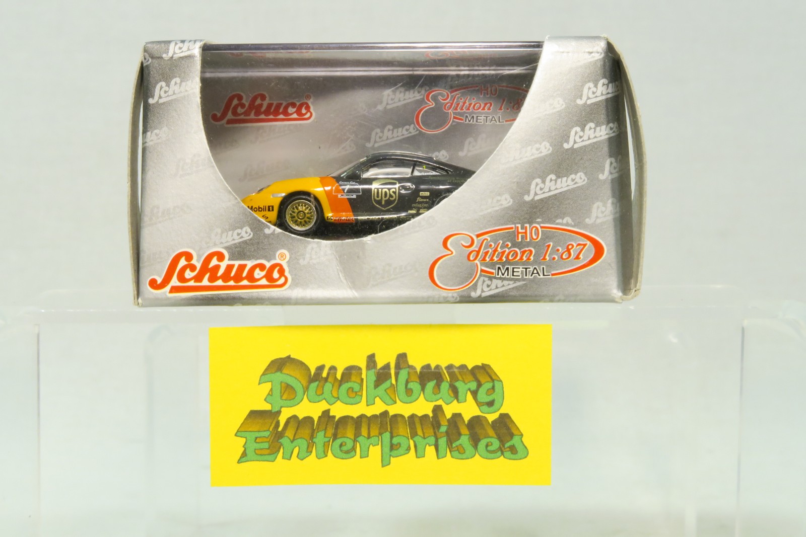Schuco 1:87 PKW 21829 Porsche 911 GT3 Cup 2003 UPS #1 in OVP 185191 Schuco 1:87 PKW 21829 Porsche 911 GT3 Cup 2003 UPS #1 in OVP 185191