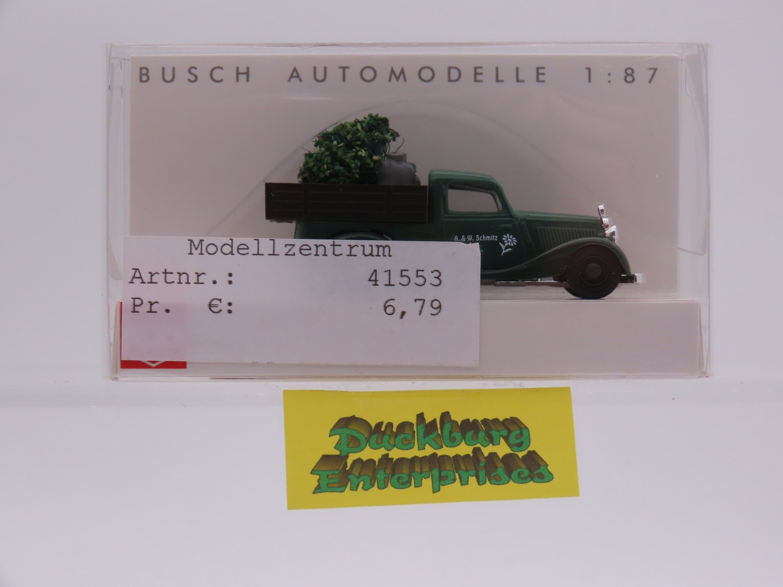 Busch 41553 Mercedes Benz 170 V Gärtnerei Schmitz grün in OVP 1:87 187799 Busch 41553 Mercedes Benz 170 V Gärtnerei Schmitz grün in OVP 1:87 187799