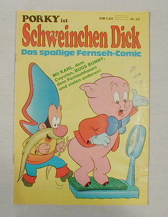 Porky / Schweinchen Dick Nr.33  Comic ab1972  17503