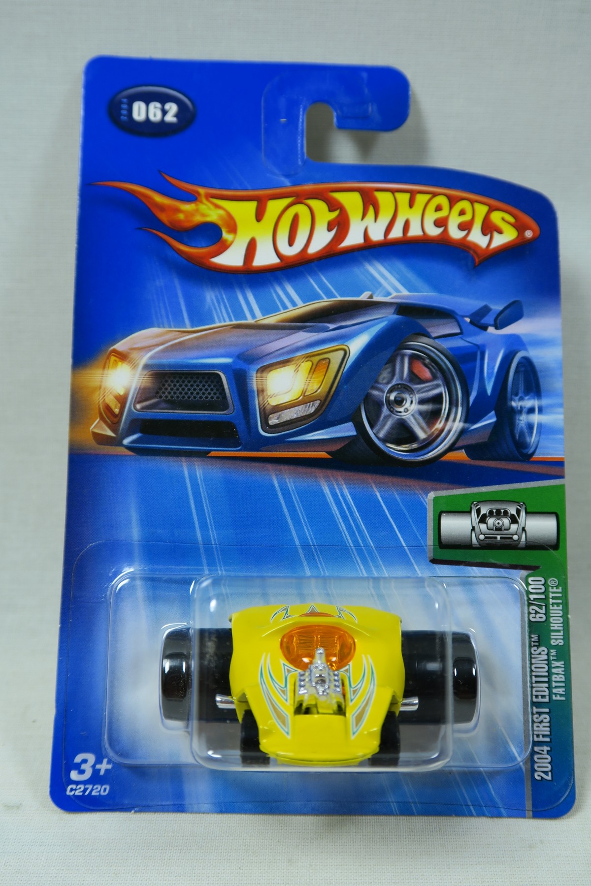 Hot Wheels 2004 Fatbax Silhouette 62/100 MOC138181 Hot Wheels 2004 Fatbax Silhouette 62/100 MOC138181