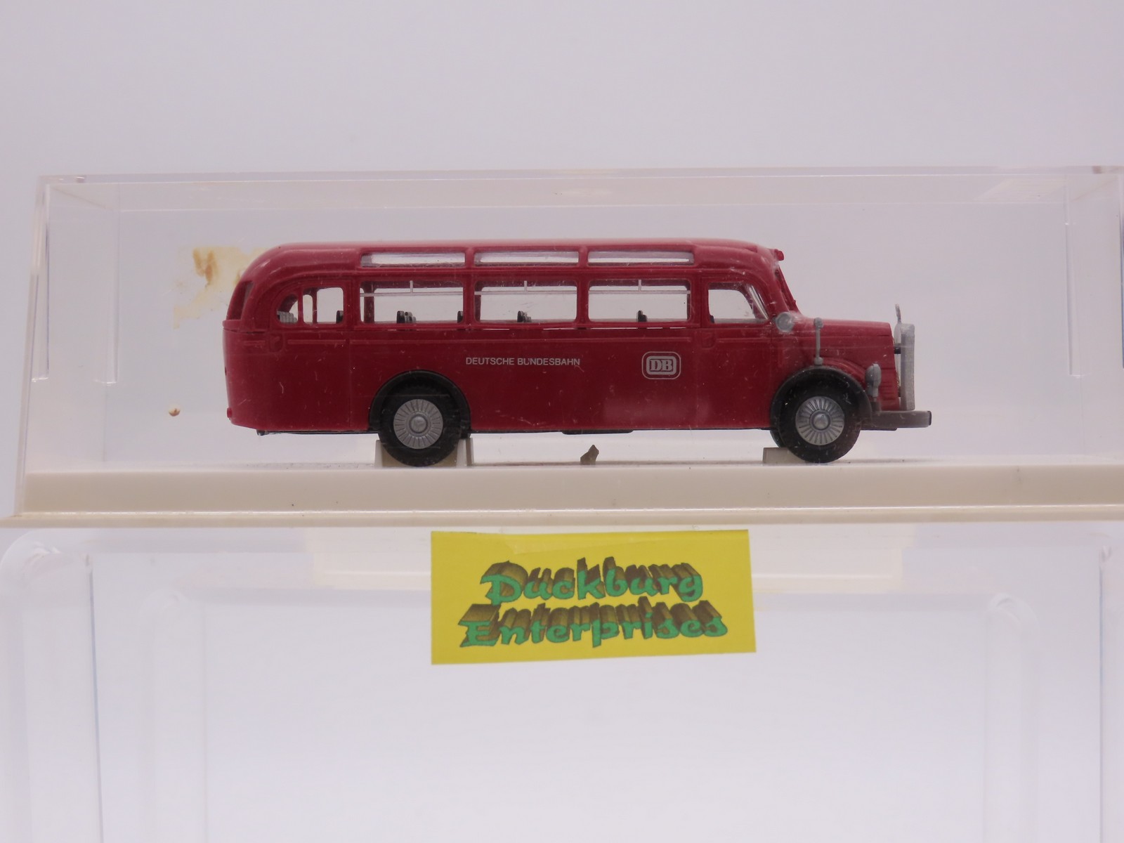 Praline x Mercedes Benz Reisebus O 3500 Deutsche Bundesbahn rot OVP 1:87 188415
