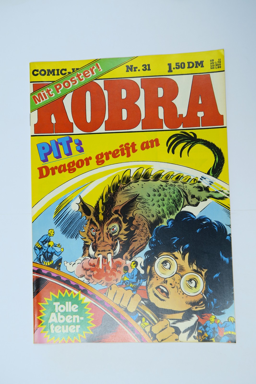 Kobra Comic 1977/31  Gevacur im Zustand (0-1). 150257