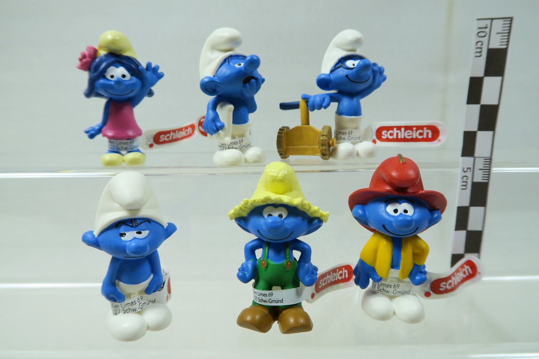 a Schlumpf Neuheiten 2022  Schleich Schlümpfe im Set 20833 20834 20835 20836 20837 20838 a Schlumpf Neuheiten 2022  Schleich Schlümpfe im Set 20833 20834 20835 20836 20837 20838