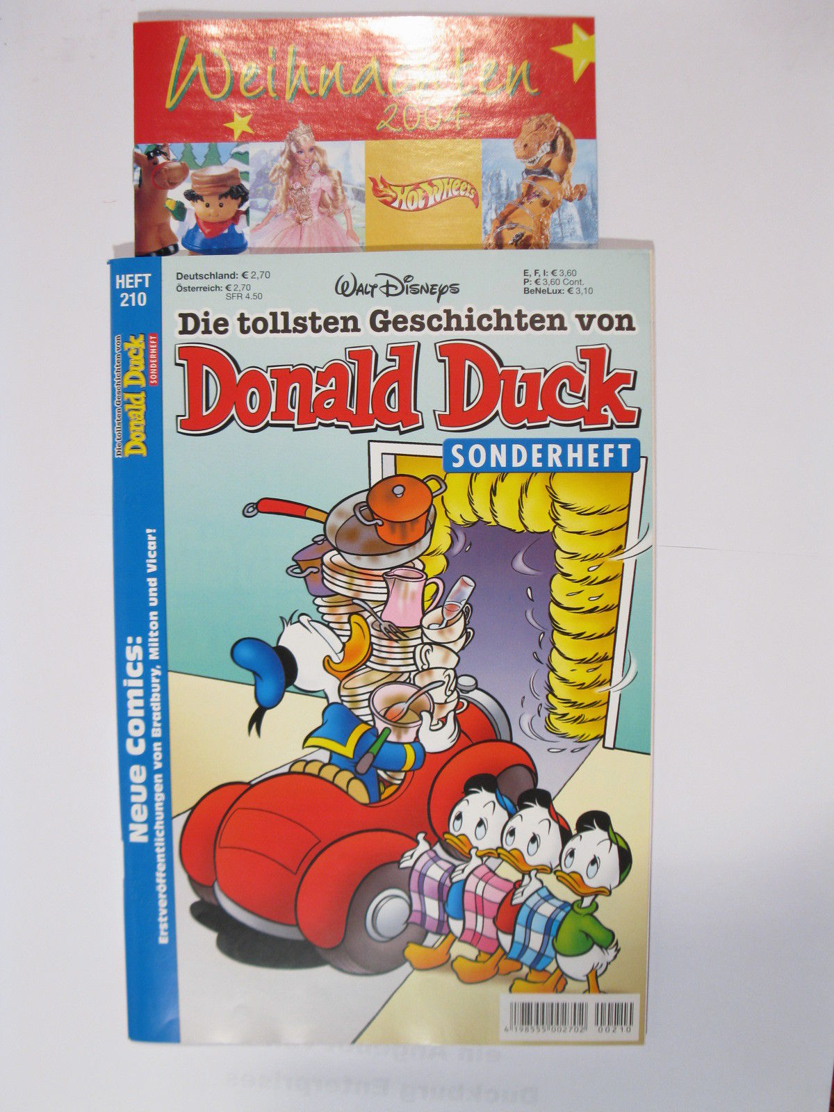 tollsten Geschichten Donald Duck 210 Ehapa Verlag im Zustand (0-1). 75109 tollsten Geschichten Donald Duck 210 Ehapa Verlag im Zustand (0-1). 75109