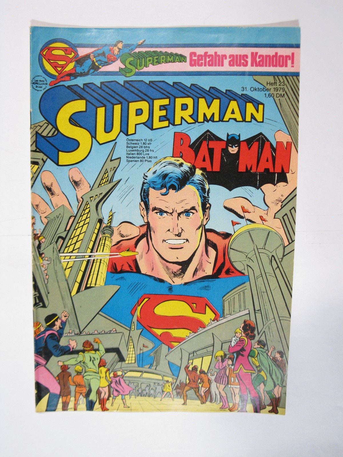 Superman Comic 1979/23 Ehapa im Zustand (1/1-2). 66739 Superman Comic 1979/23 Ehapa im Zustand (1/1-2). 66739