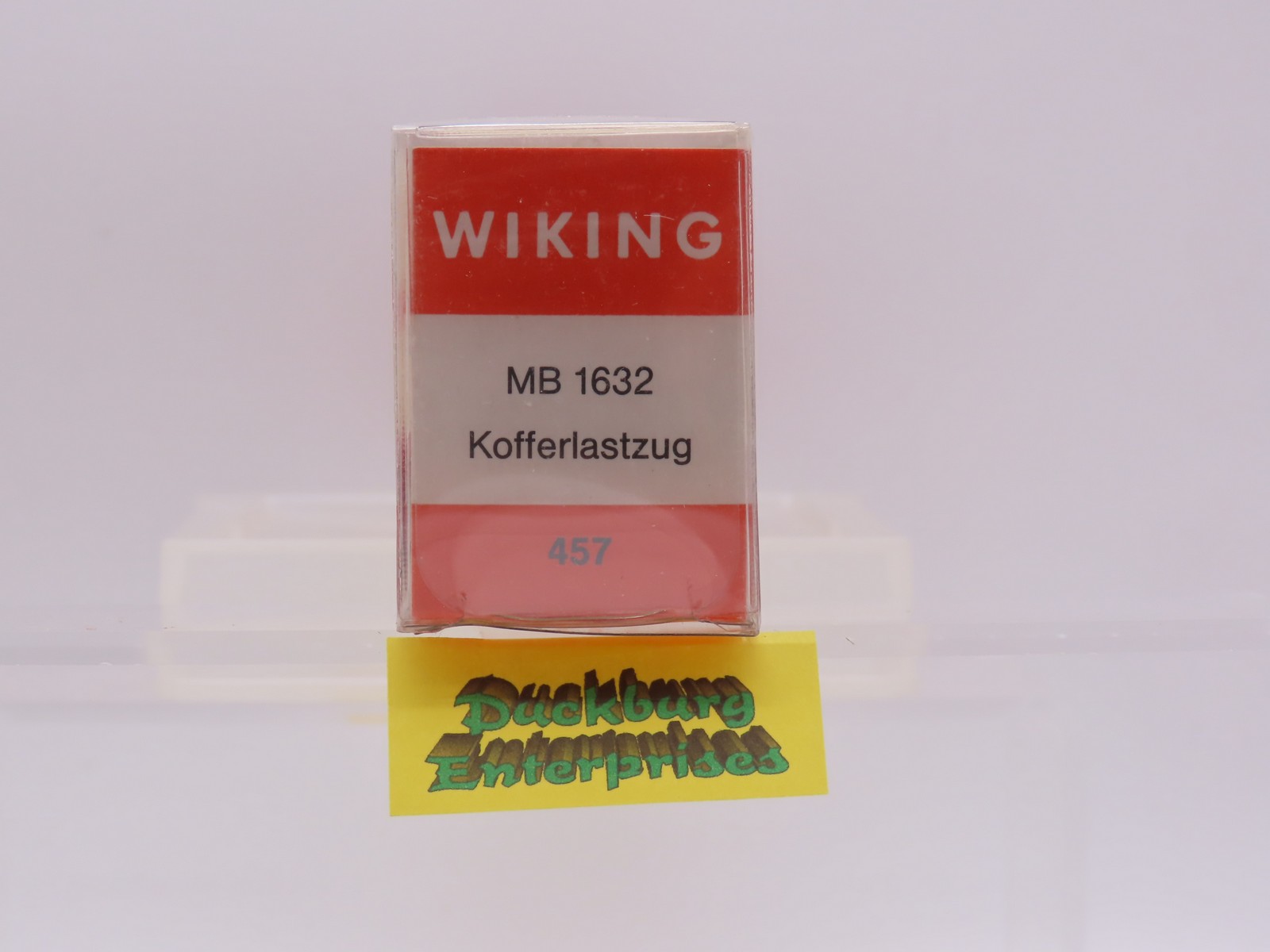 Wiking 457 Mercedes Benz 1632 Kofferlastzug Confern Umzug rot OVP 1:87 188129