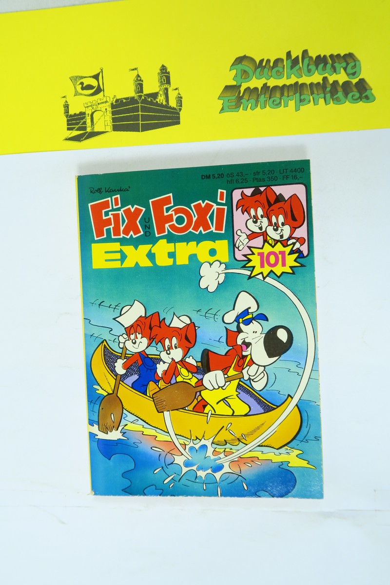 Fix und Foxi Extra Taschenbuch Nr.101  Kauka Gevacur Verlag im Z (1/1-2). 156227