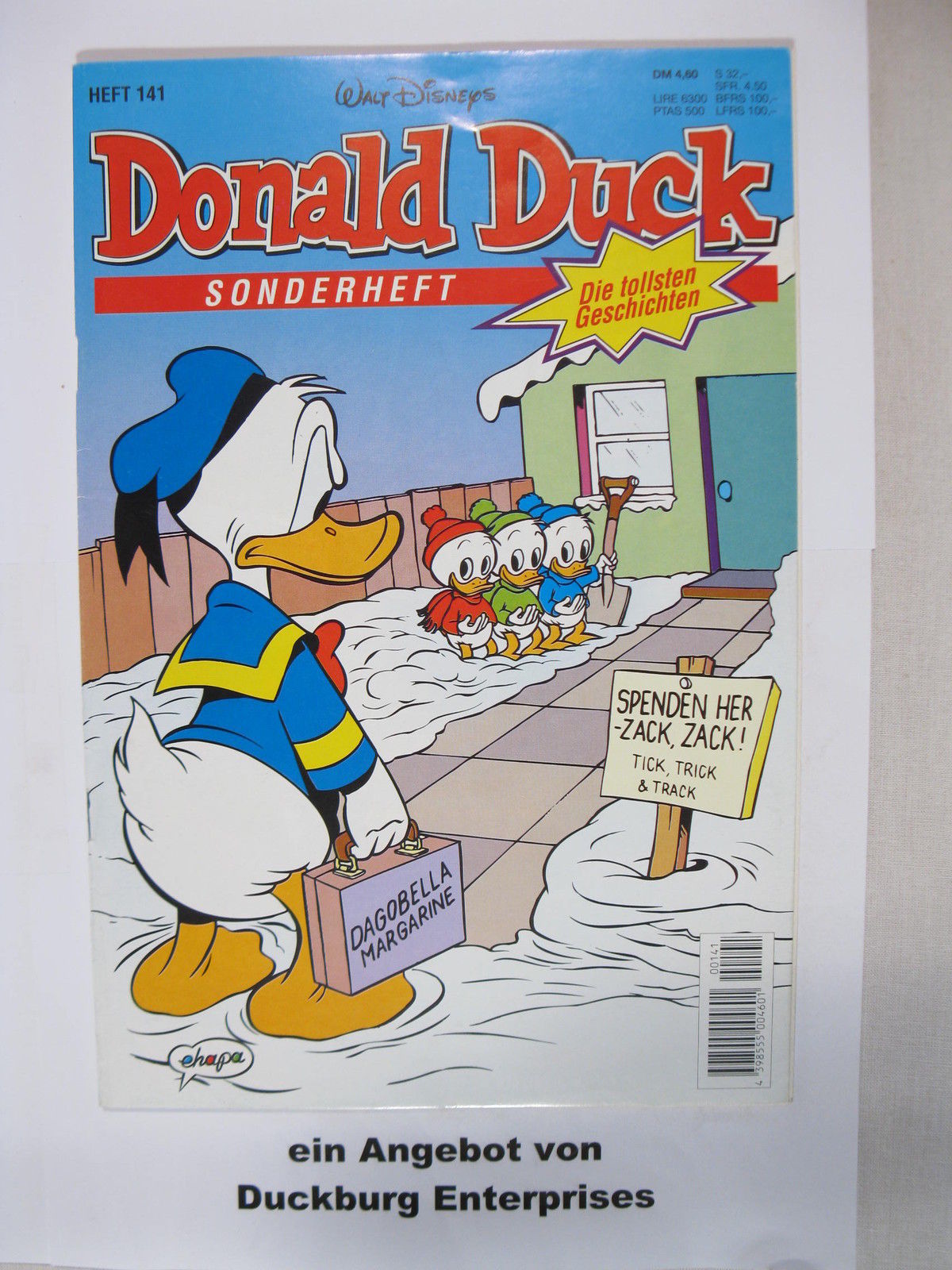 tollsten Geschichten Donald Duck 141 Ehapa Verlag im Zustand (1) 48307 tollsten Geschichten Donald Duck 141 Ehapa Verlag im Zustand (1) 48307