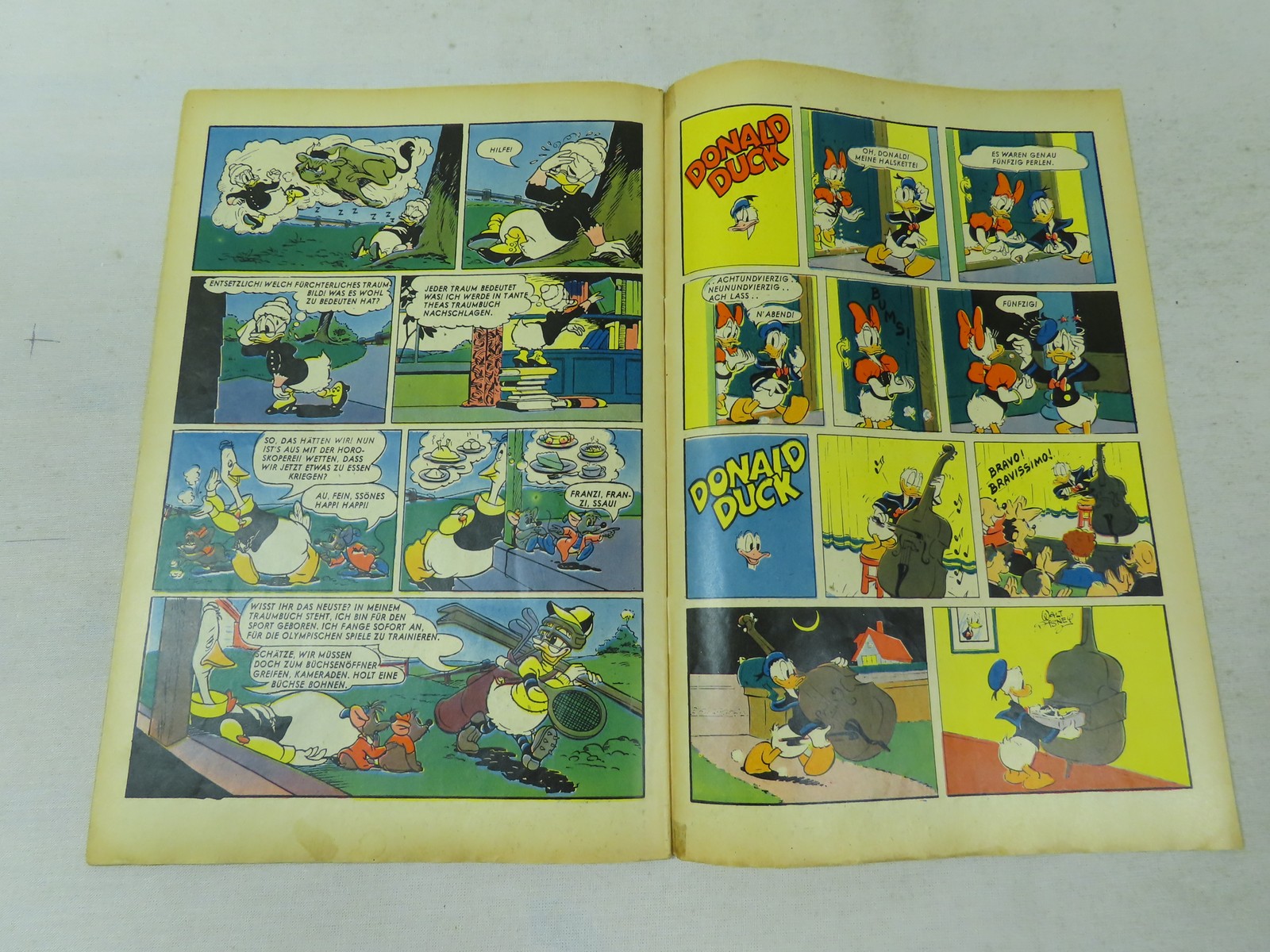 Micky Maus 1952/10 vom Oktober 1952   Ehapa im Zustand (1-2/2). 199090