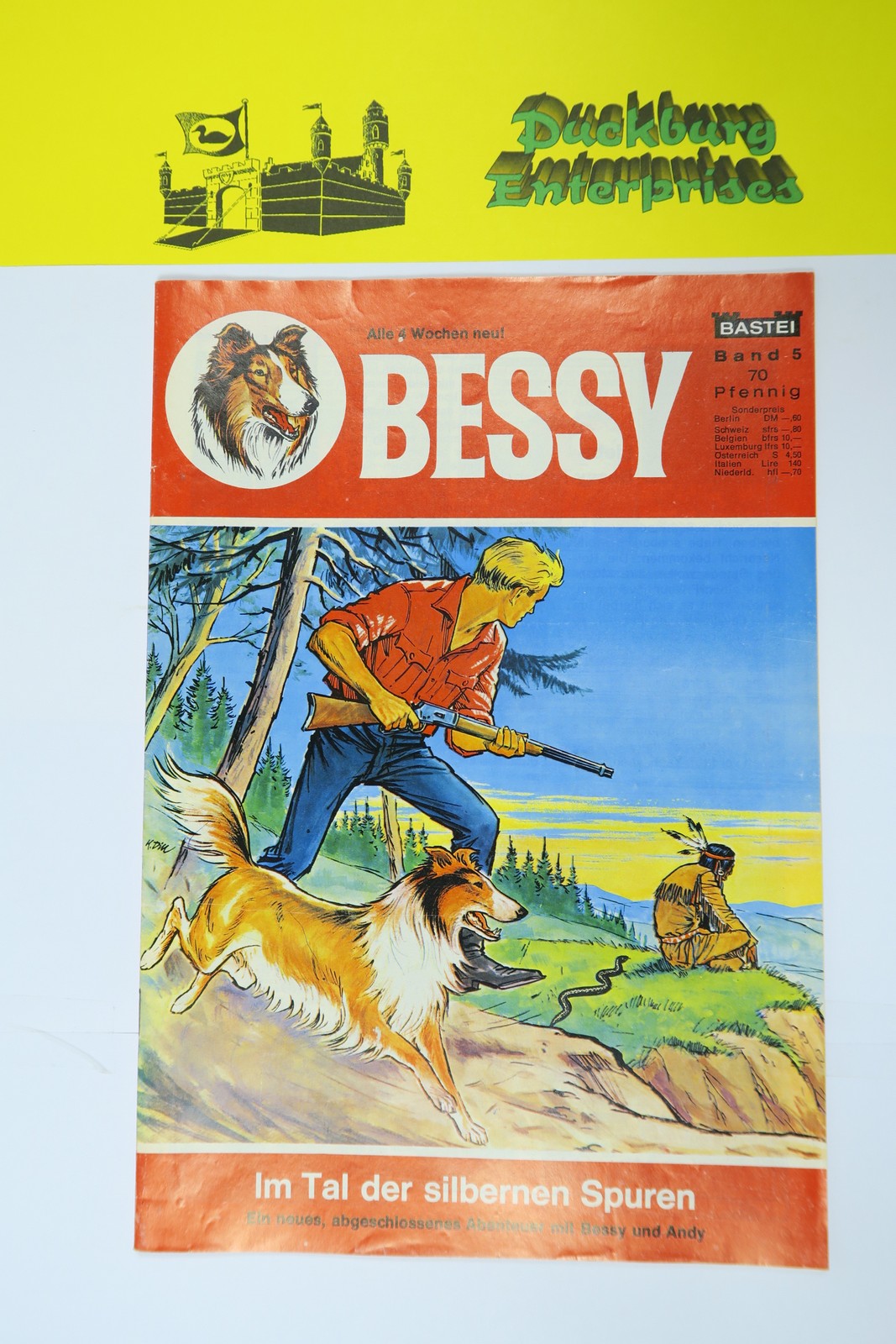 Bessy Comic-Heft Nr. 5 Bastei im Zustand (1-2). 150743 Bessy Comic-Heft Nr. 5 Bastei im Zustand (1-2). 150743