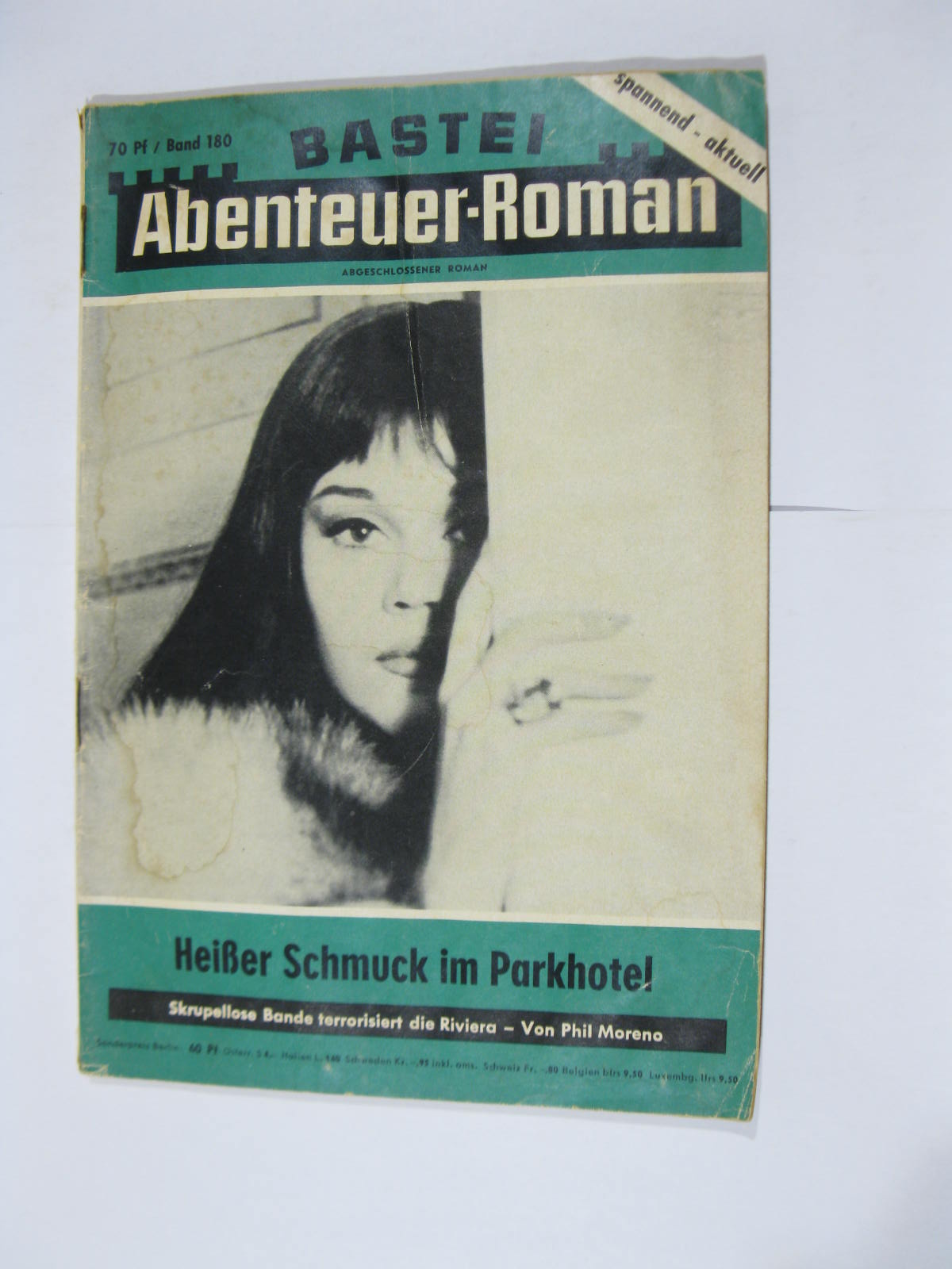 Bastei Abenteuer Roman Nr. 180 Bastei Verlag im Z (2-3). 103257 Bastei Abenteuer Roman Nr. 180 Bastei Verlag im Z (2-3). 103257