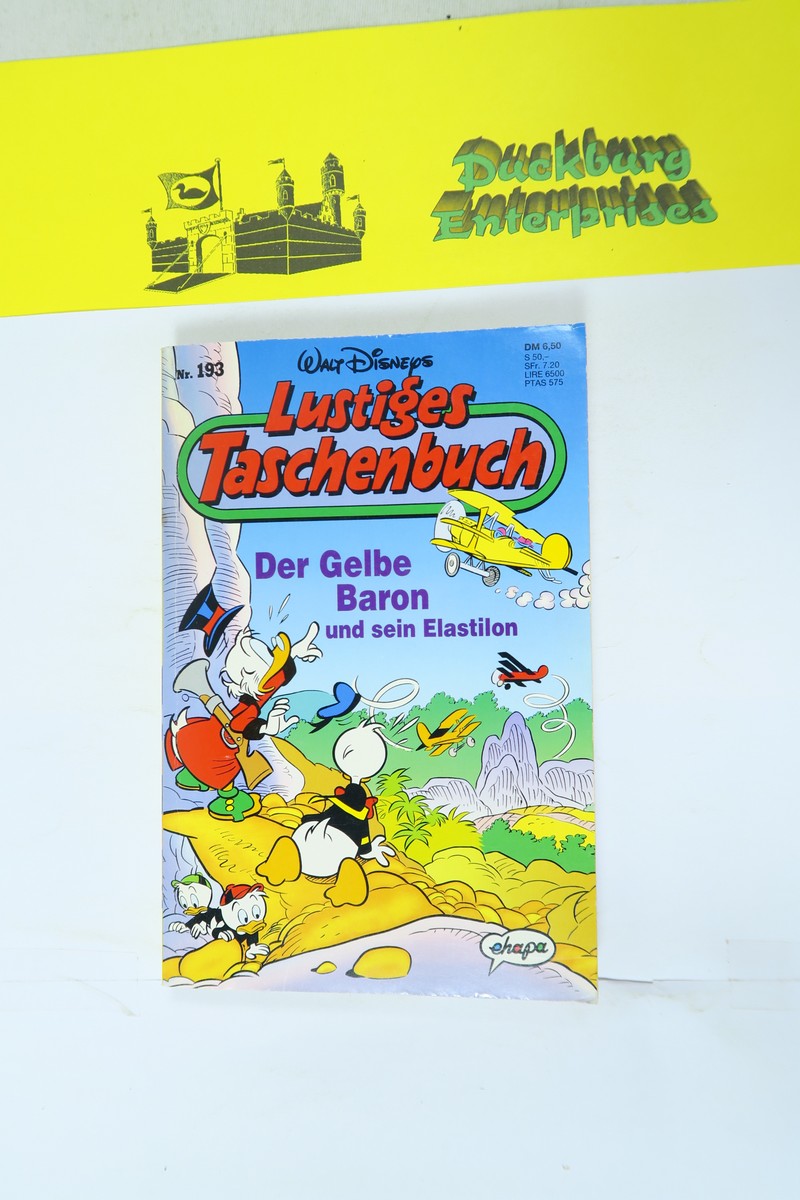Donald Duck Lustiges Taschenbuch LTB Nr.193 ERSTAUFLAGE Ehapa (1). 154315 Donald Duck Lustiges Taschenbuch LTB Nr.193 ERSTAUFLAGE Ehapa (1). 154315