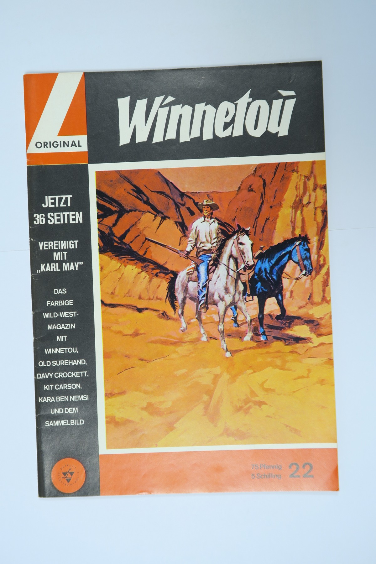 Winnetou 22 Lehning Vlg. (Karl May) im Z (1-2). 144691 Winnetou 22 Lehning Vlg. (Karl May) im Z (1-2). 144691