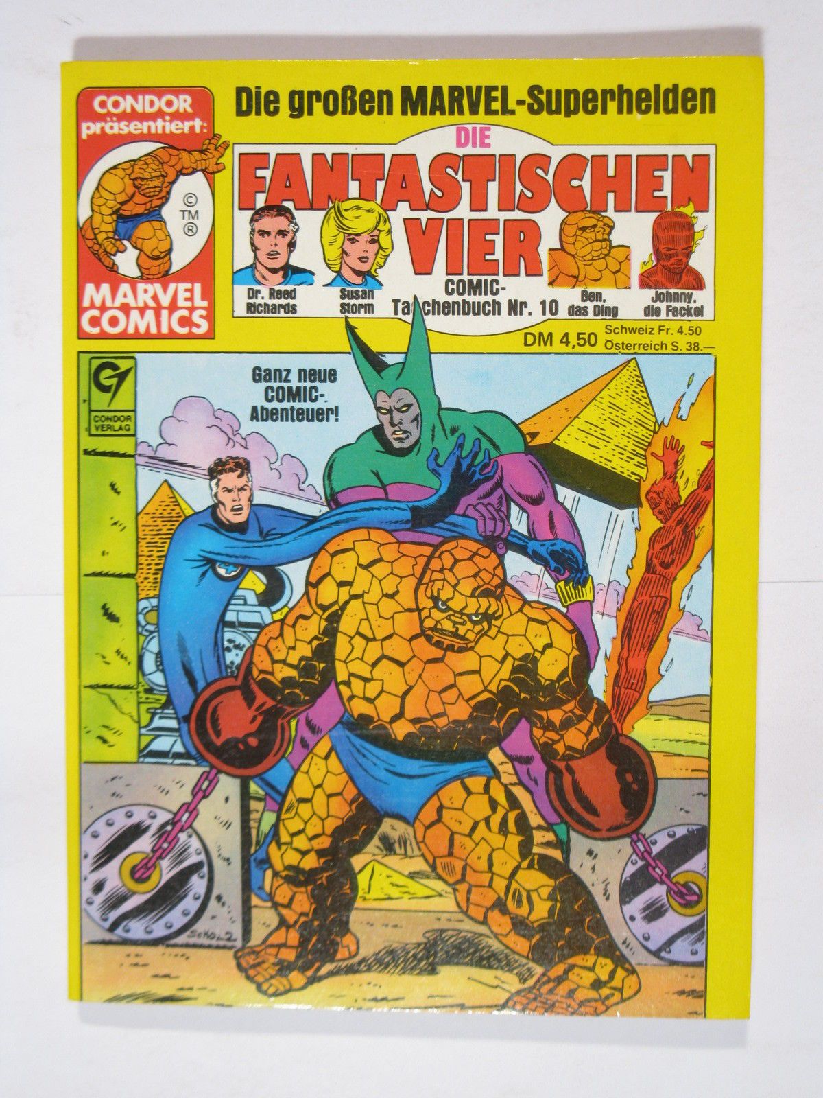 Fantastischen Vier Nr. 10 Marvel Condor Taschenbuch im Z (0-1). 80481 Fantastischen Vier Nr. 10 Marvel Condor Taschenbuch im Z (0-1). 80481