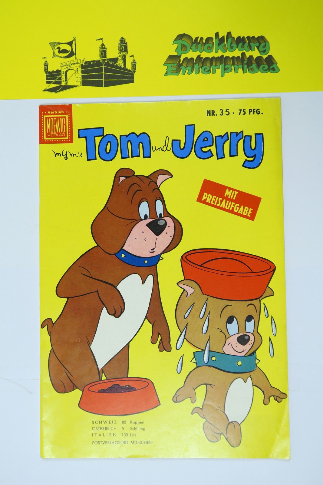 Tom und Jerry 1.Aufl. Nr. 35 Tessloff / Moewig Verlag im Z (1-2). 145931 Tom und Jerry 1.Aufl. Nr. 35 Tessloff / Moewig Verlag im Z (1-2). 145931