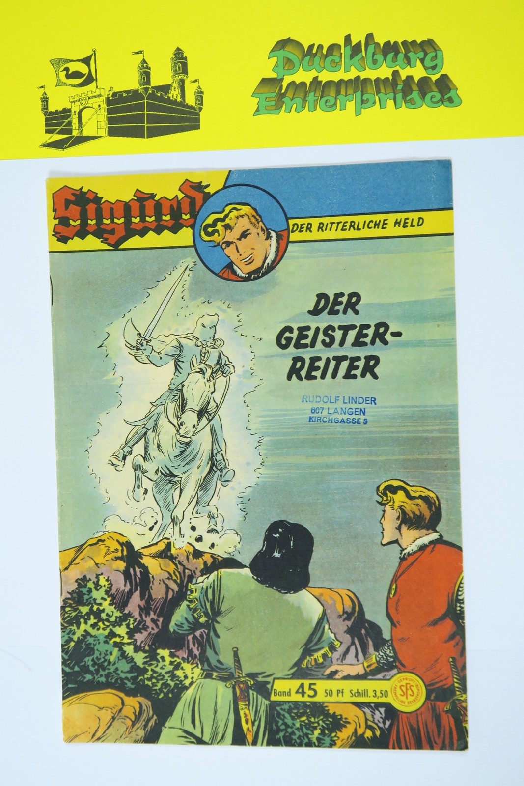 Sigurd  Gb  Nr.   45  Lehning im Zustand (2 oS, St ). 161139