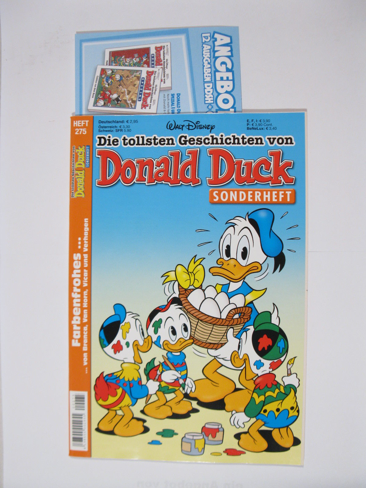 tollsten Geschichten Donald Duck 275 Ehapa Verlag im Zustand (0-1). 75239 tollsten Geschichten Donald Duck 275 Ehapa Verlag im Zustand (0-1). 75239