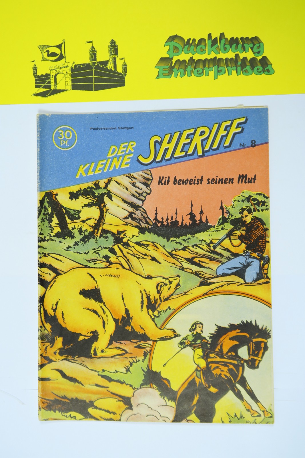 kleine Sheriff Nr. 8 Mondial Verlag im Zustand (1-2/2). 145751 kleine Sheriff Nr. 8 Mondial Verlag im Zustand (1-2/2). 145751